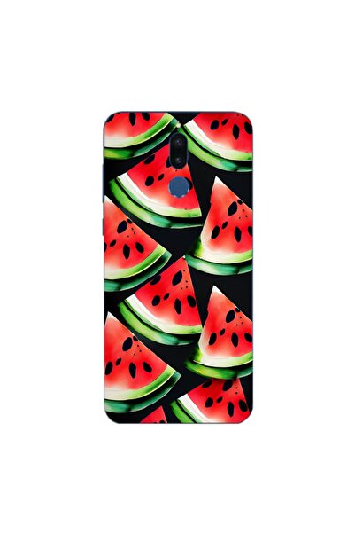 OEM Husa compatibila cu Huawei Mate 10 Lite Silicon Gel Tpu Model Watermelon ...