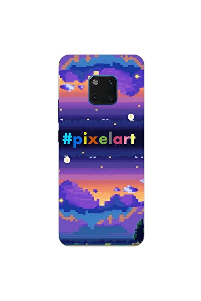 OEM Husa compatibila cu Huawei Mate 20 Pro Silicon Gel Tpu Model Pixel Art Pe...