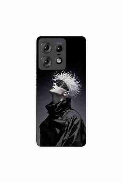 OEM Калъф, съвместим с Motorola Edge 50 Pro, силиконов гел TPU, с десен Jujut...