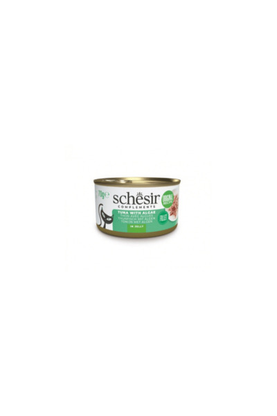 Schesir Complements Cat, Tuna with seaweed in aspic, 70 g.