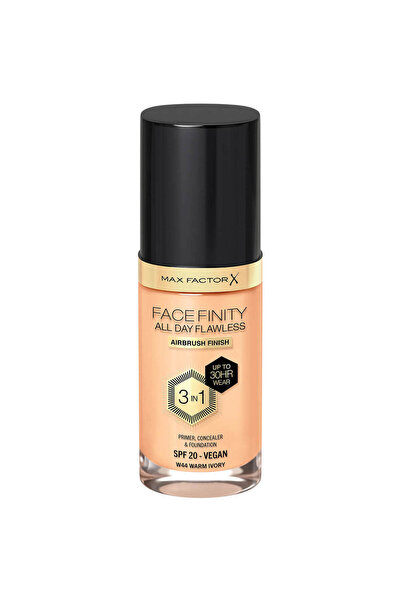 Max Factor FACEFINITY ALL DAY FLAWLESS LIQUID MAKE UP SPF20 W44 WARM IVORY 30ML