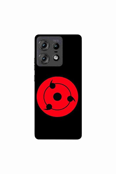 OEM Калъф, съвместим с Motorola Edge 50 Pro, силиконов гел TPU, с шарка Шаринган