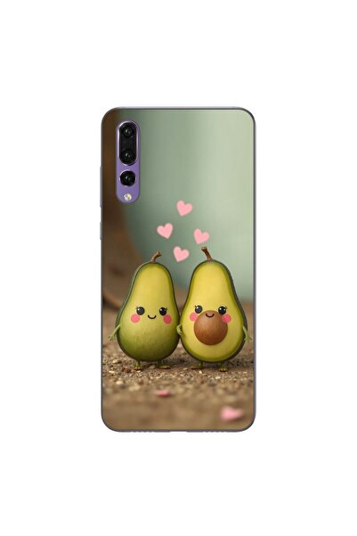 OEM Husa compatibila cu Huawei P20 Pro Silicon Gel Tpu Model Kawaii Avocados ...