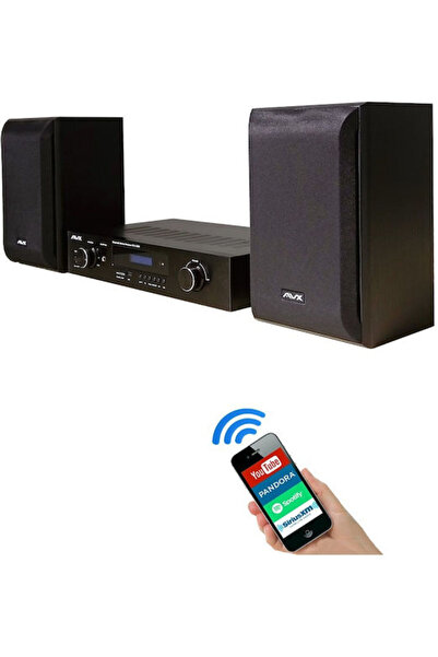 REACT Ηχοσύστημα 2 AVX-BTA6.5 44484 130W με Ψηφιακό Media Player και Bluetoot...