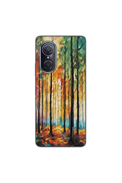 OEM Husa compatibila cu Huawei Nova 9 SE Silicon Gel Tpu Model Colored Forest...