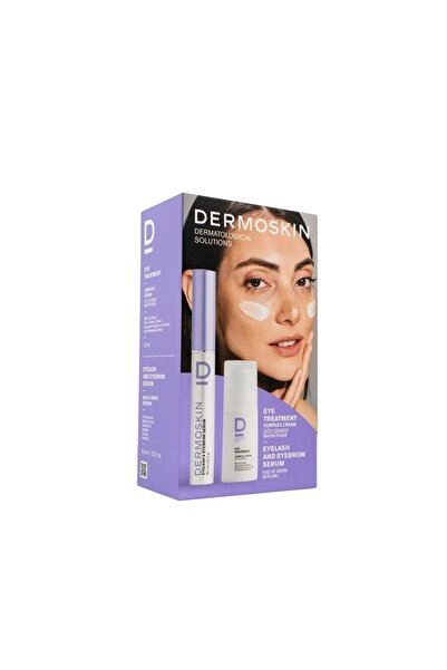 Dermoskin Kaş ve Kirpik Serumu + Göz Çevresi Bakım Kremi