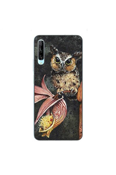 OEM Husa compatibila cu Huawei P Smart Pro Silicon Gel Tpu Model Owl Painted