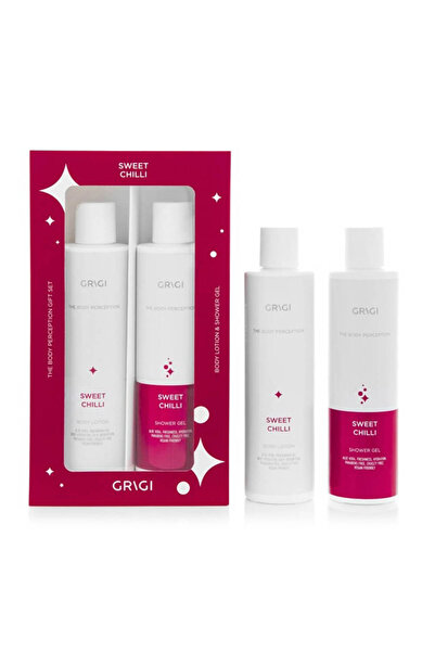 Grigi THE BODY PERCEPTION GIFT SET SWEET CHILLI SHOWER GEL 250ML AND BODY LOT...