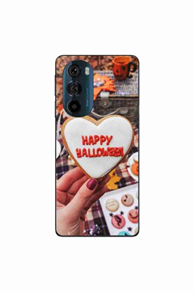 OEM Husa compatibila cu Motorola Edge 30 Pro Silicon Gel Tpu Model Happy Hall...