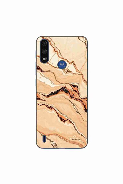 OEM Husa compatibila cu Motorola Moto E7 Power Silicon Gel Tpu Model Desert S...