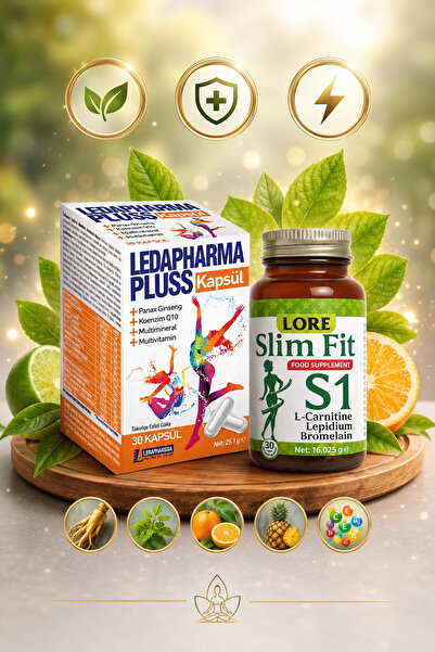 LORE LIFE LoreLife LORE SLİM FİT S1 30KP LCARNİTİN LEPİDİUM BROMALAİN İÇEREN ...
