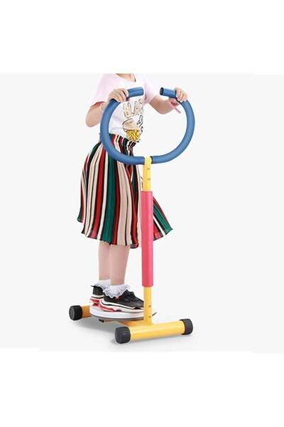 Star Kids معدات تمارين للأطفال، جهاز تدوير الخصر مع قرص دوار 360 درجة ومقبض م...