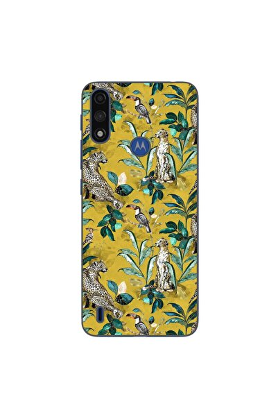 OEM Husa compatibila cu Motorola Moto E7 Power Silicon Gel Tpu Model Yellow J...