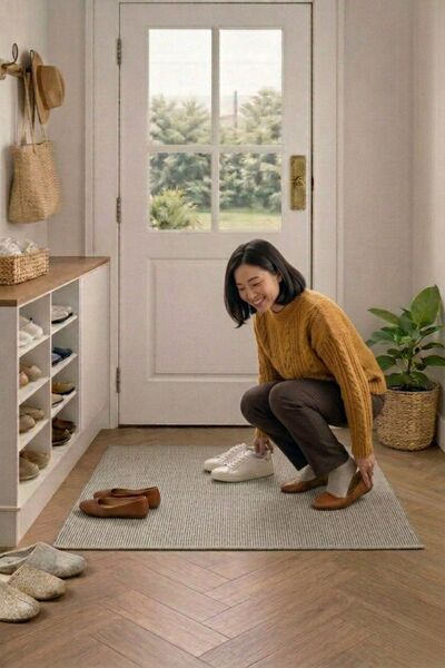 Bonny Home Toprak Antre Paspası Indoor Entrance Carpet Front Door Porlo -7130