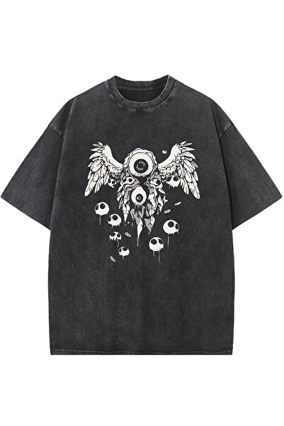 bellanova Unisex Oversize T-shirt με στάμπα Streetwear Άνετη εφαρμογή Daily P...