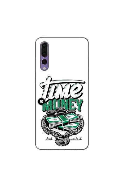 OEM Husa compatibila cu Huawei P20 Pro Silicon Gel Tpu Model Mesaj Time Is Money