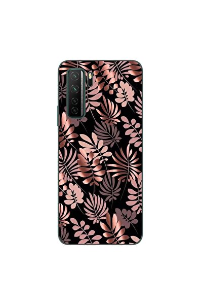 OEM Husa compatibila cu Huawei P40 Lite 5G Silicon Gel Tpu Model Bronze Paradise