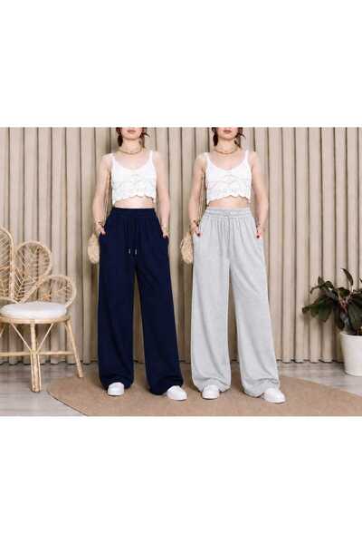 Generic Brand 2-Piece Women's Sweatpants for All-Day Comfort, Elegance and Co...