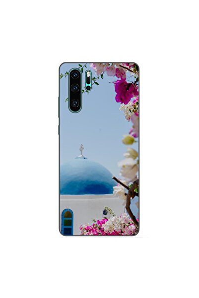 OEM Θήκη συμβατή με Huawei P30 Pro από σιλικόνη gel TPU με σχέδιο Ελλάδα Σαντ...