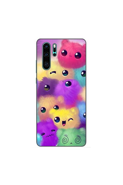 OEM Husa compatibila cu Huawei P30 Pro Silicon Gel Tpu Model Pufosi Colorati