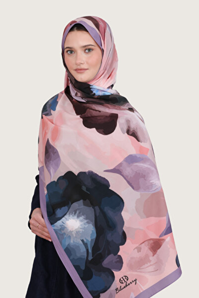 b blueberry italia Șal din mătase Bursa - Seria Grădina Safirului -