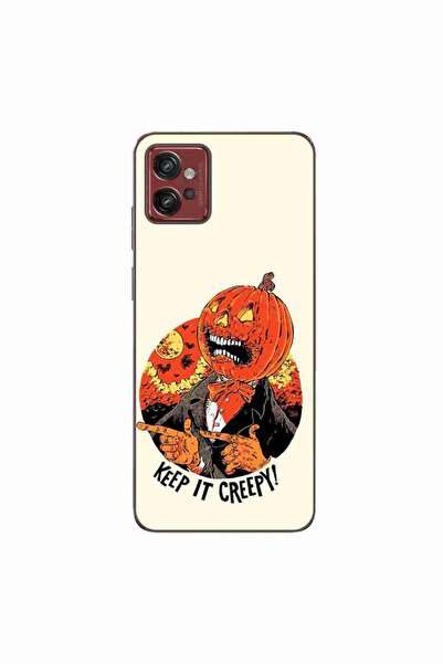 OEM Θήκη συμβατή με Motorola Moto G32 Σιλικόνης Gel TPU με σχέδιο Halloween K...