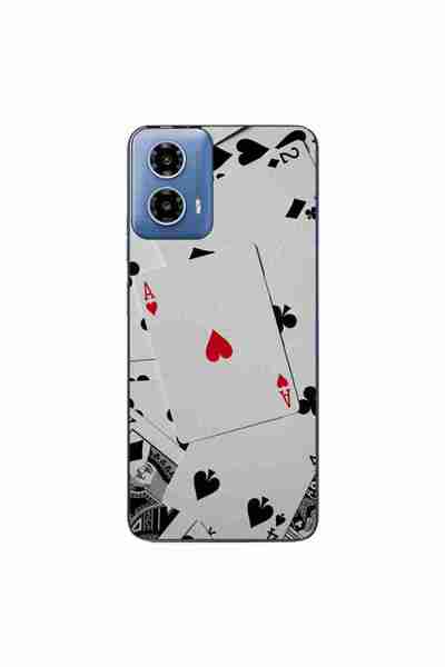 OEM Θήκη συμβατή με Motorola Moto G34 από σιλικόνη gel TPU με σχέδιο τραπουλό...