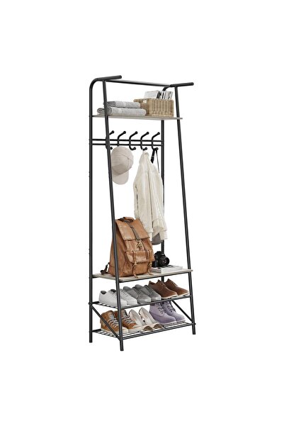 Garvee Iron MDF Minimalist Entryway Rack - Fashionable, Practical, Affordable...
