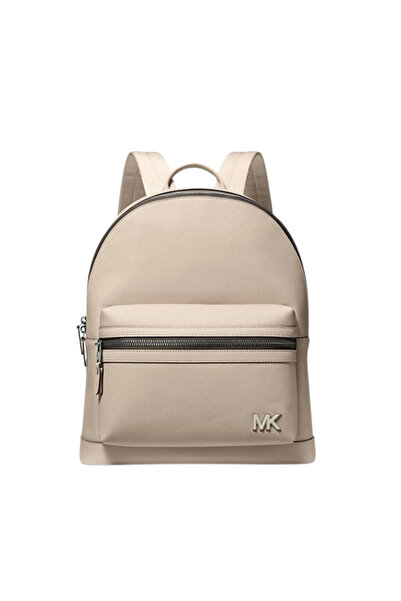 Michael Kors Ανδρική Δερμάτινη Τσάντα Πλάτης Μπεζ 33S5TEDM2L-182