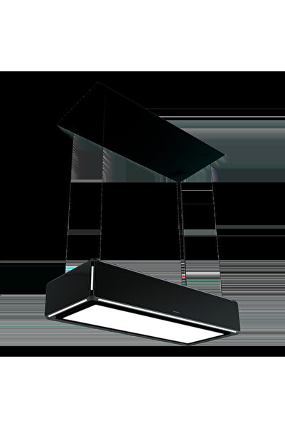 Silverline Ankastre 4390 LIGHTLINE Siyah Abajur Davlumbaz