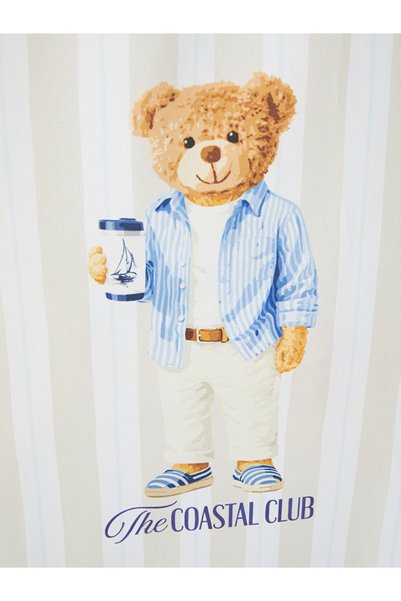 LC Waikiki Mixed Teddy Bear Printed Kitchen Apron