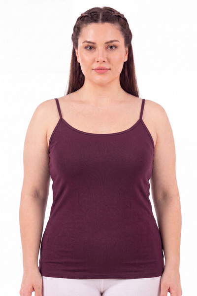 Arma Yıldız Tricou cu bretele din bumbac și lycra, mărime mare, pentru femei ...