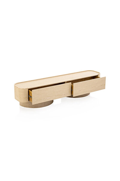 Midas Furniture WOODEN TV STAND 200X50X45 CM BEIGE