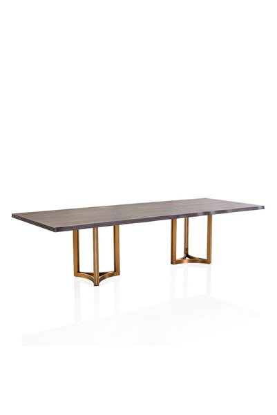 Midas Furniture WOODEN DINING TABLE 300X120X76 CM BROWN