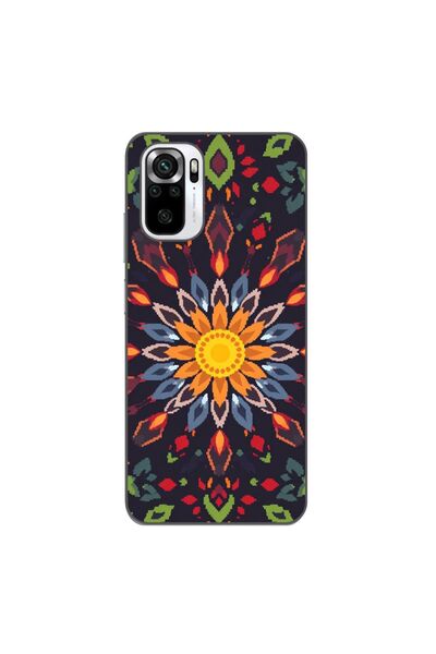 OEM Θήκη συμβατή με Xiaomi Poco M5s Σιλικόνης TPU με σχέδιο Pixel Art Ηλιακό ...