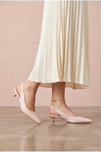HİGHRUN Women's Classic Pointed Toe Low Heel Shoes