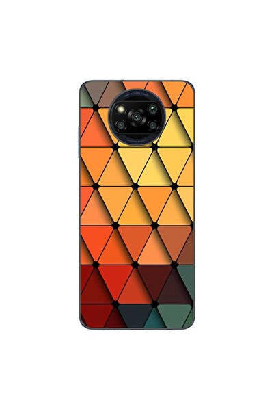 OEM Husa compatibila cu Xiaomi Poco X3 Pro Silicon Gel Tpu Model Abstract Tiles
