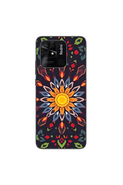 OEM Case compatible with Xiaomi Redmi 10C Silicon Gel Tpu Pattern Pixel Art S...