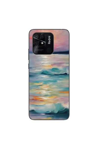 OEM Case compatible with Xiaomi Redmi 10C Silicone Gel Tpu Pattern Watercolor...