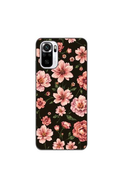 OEM Husa compatibila cu Xiaomi Poco M5s Silicon Gel Tpu Model Pink Spring Flo...