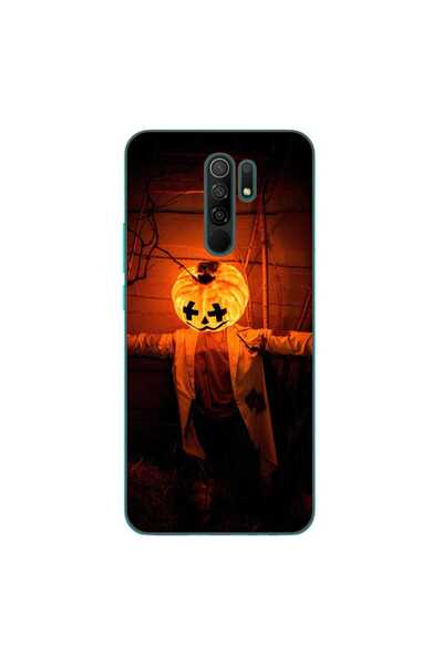 OEM Husa compatibila cu Xiaomi Redmi 9 Silicon Gel Tpu Model Halloween Scarecrow