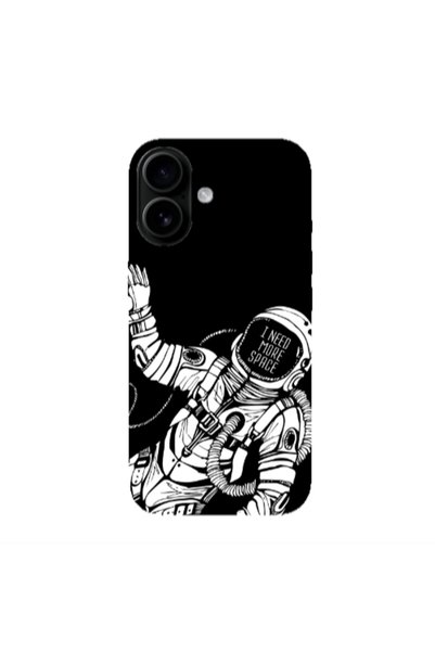 Other Apple Iphone 16 plus I need more space Transparent Silicone TPU Θήκη
