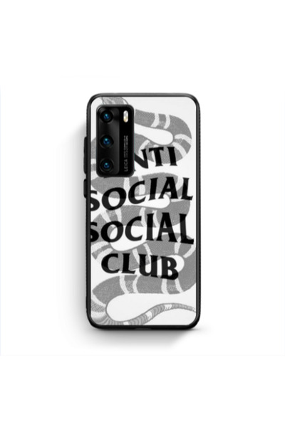 Other Huawei P40 Social club Black Glossy Θήκη