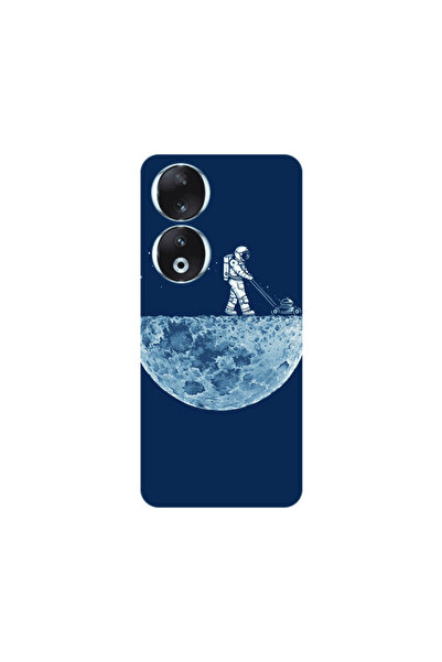 Other Honor 90 5G Mowing the moon Transparent Silicone TPU Θήκη