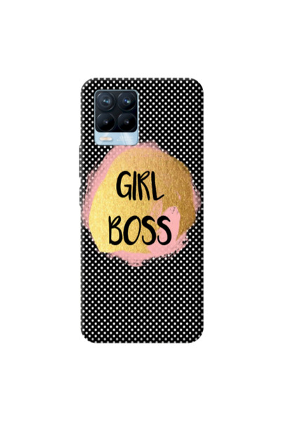 Other Realme 8 Pro Girl boss make up Transparent Silicone TPU Θήκη