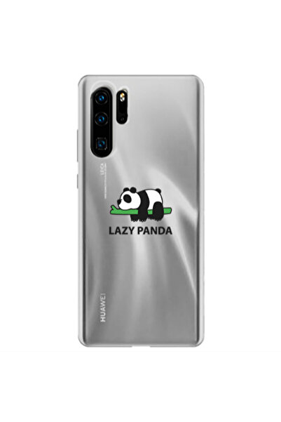 Other Huawei P30 Pro Lazy panda Transparent Silicone TPU Θήκη