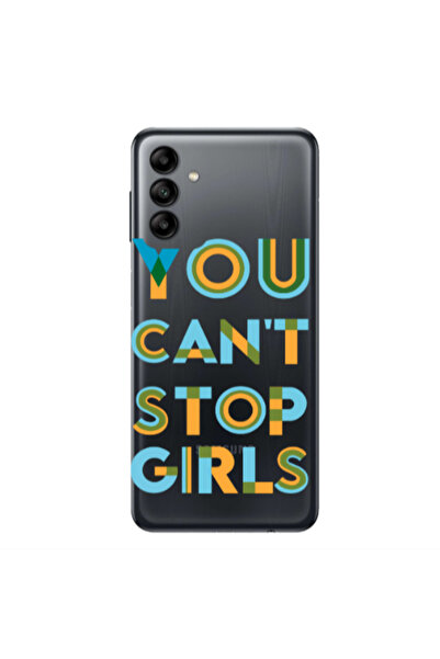 Other Samsung A13 5G You Cant Stop Girls Transparent Silicone TPU Θήκη