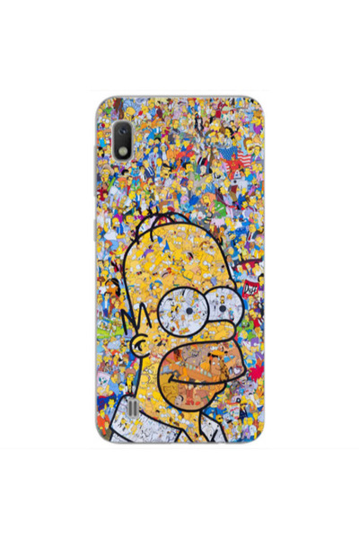 Other Samsung A10 Simpsons Transparent Silicone TPU Θήκη