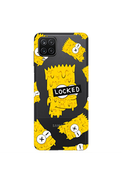 Other Samsung A12 Bart Simpson Transparent Silicone TPU Θήκη