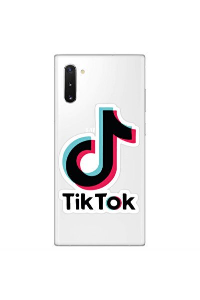 Other Samsung Note 10 Tik Tok Transparent Silicone TPU Θήκη